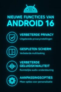 Android16 Android 16 nieuw update upgrade