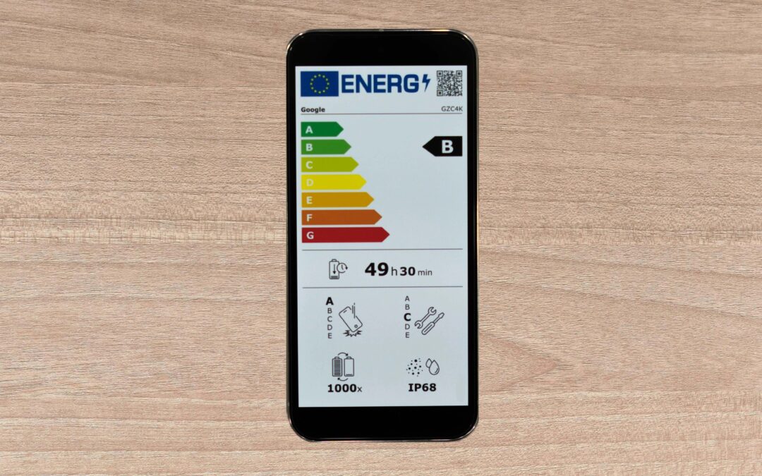 smartphone energielabel energielabels energie label iPhone Android