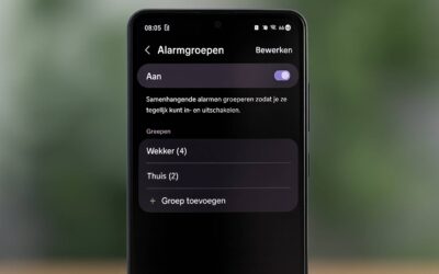 Android alarmgroepen, Android, alarm, wekker - Tech-hack