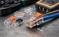 Vergrendelclip netwerkkabel kapot, netwerk, internet, ethernet, kabel, RJ45, reparatieclip - Tech-hack