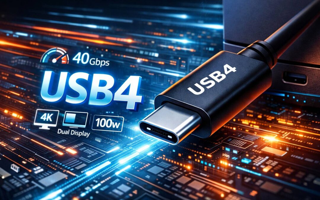 USB4 uitgelegd: snelheid, functies en verschillen met USB-C